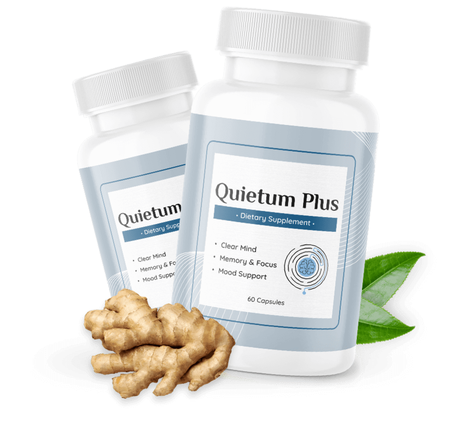 Quietum Plus 1Bottle with ingredients